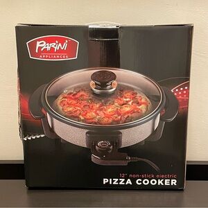 PARINI Pizza Cooker 12" Non-Stick Electric